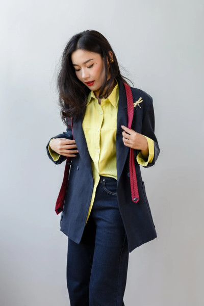 Navy Blazer Vibes