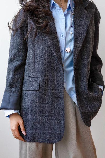 Checkered jacket