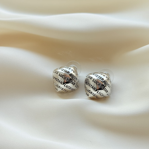 Серьги Lucky star в серебре