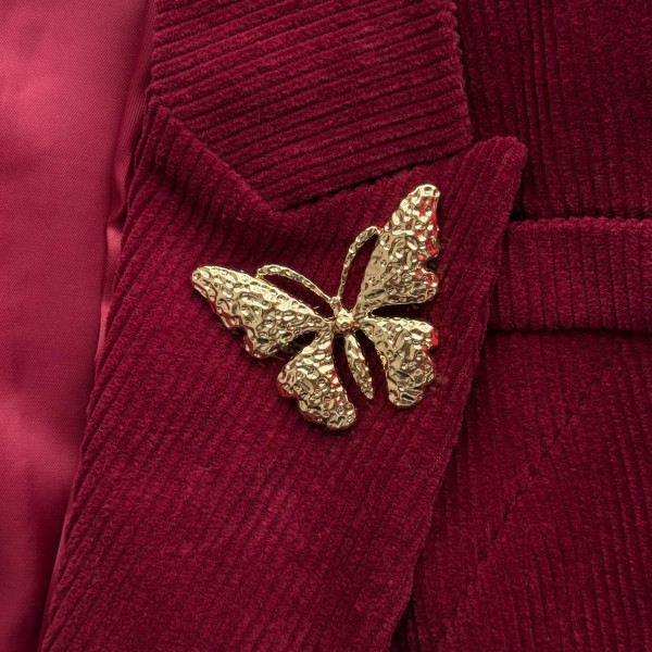 Брошь Бабочка в золоте