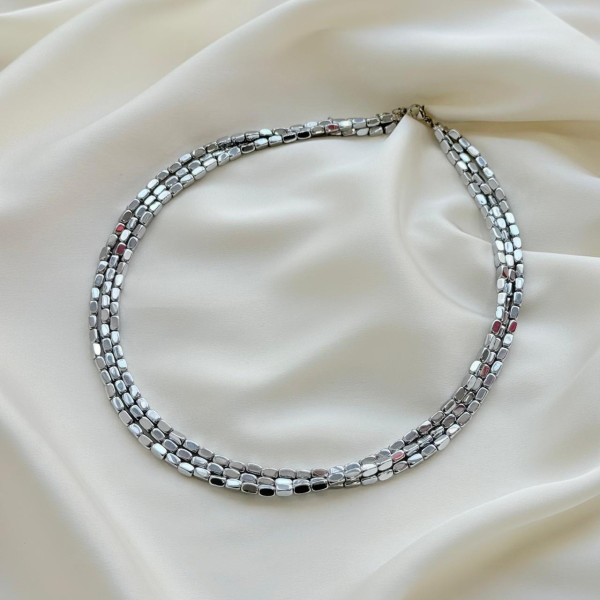 Колье Silver Flow