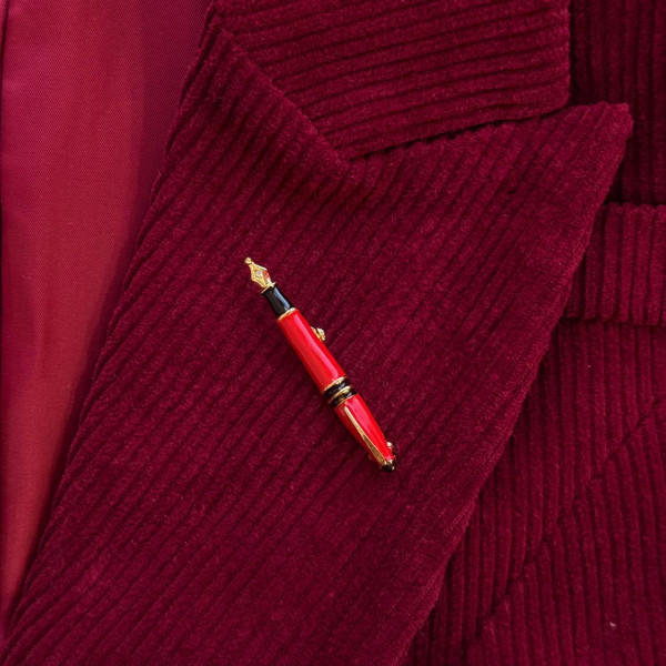 Брошь «Перо»