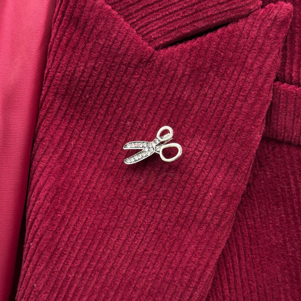 Брошь Ножницы