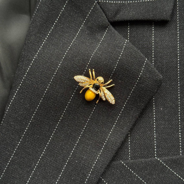 Брошь-пин «Fly» в золоте