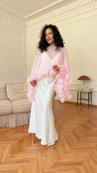 Кейп “Peony” розовый